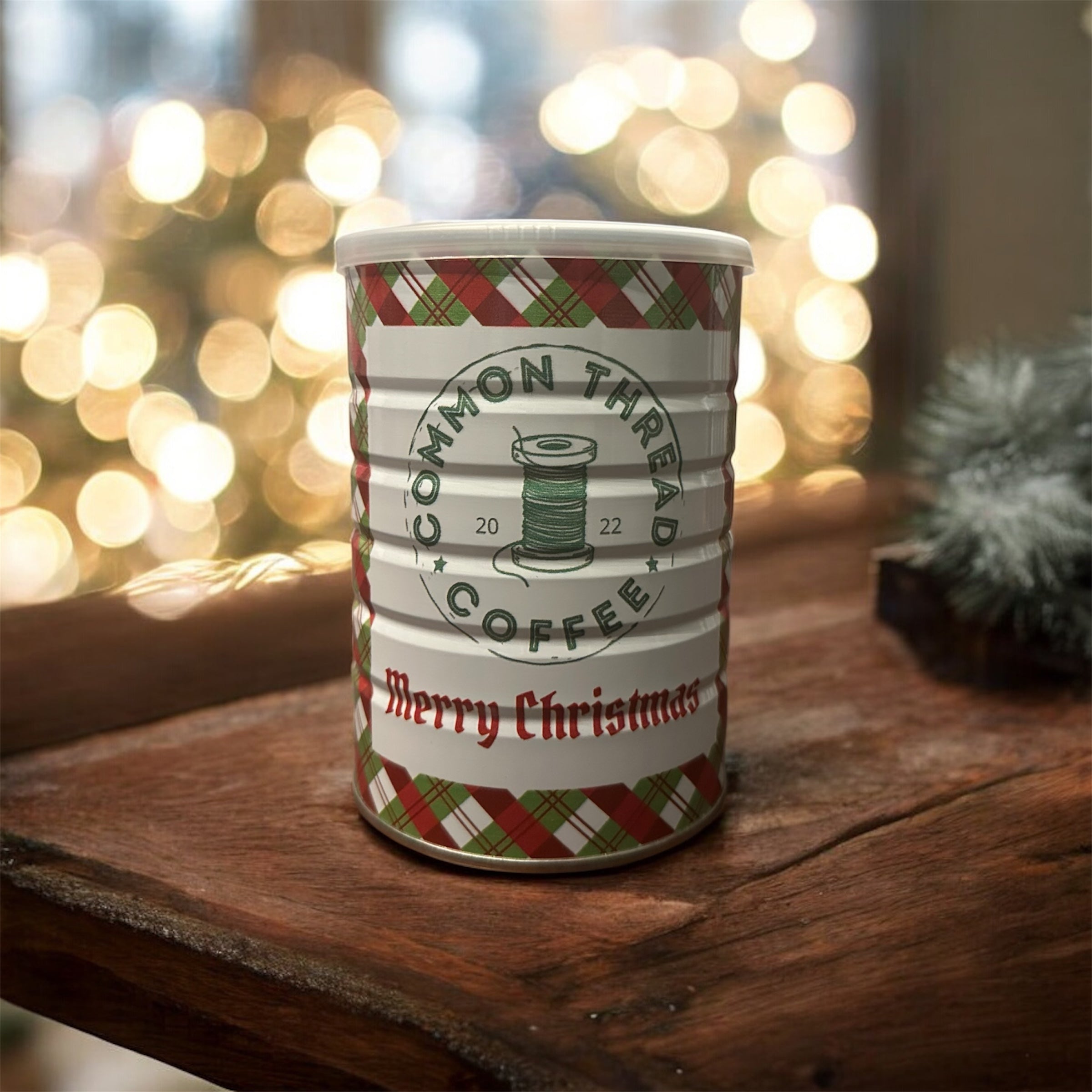 Limited Edition Christmas Gift Coffee Tin